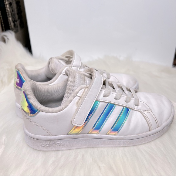 ADIDAS Kids Grand Court Casual Shoes Sneakers - Size 12.5 Kids - Picture 1 of 6